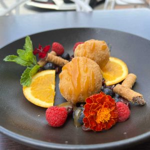 Deep fried ice-cream